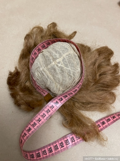 Парик натуральные волосы — Другое для антикварных кукол (фото 8)