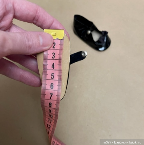 Пара обуви для куклы клеенка (фото 4)