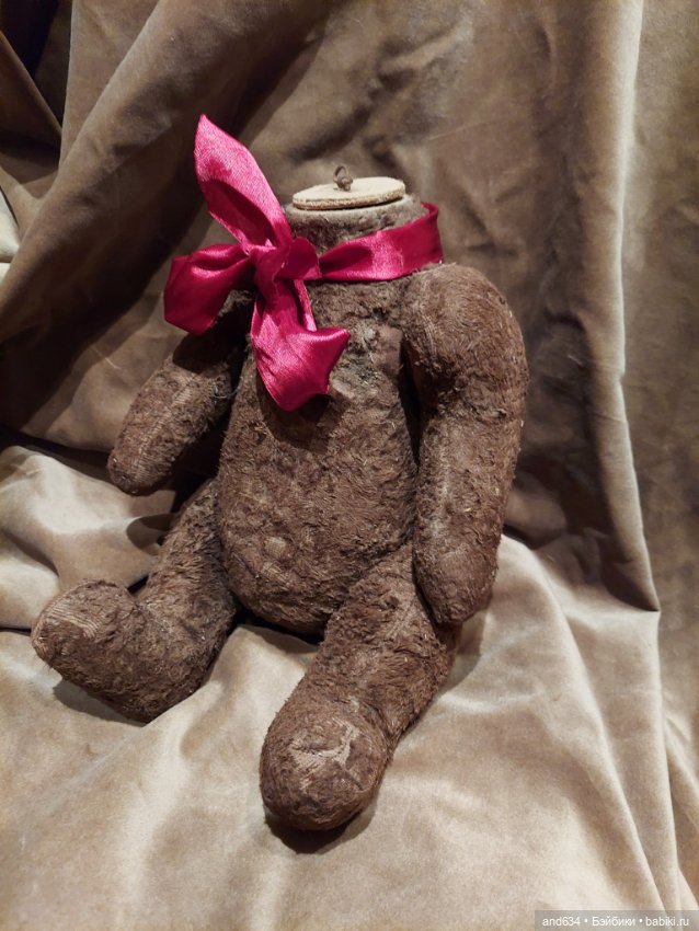 Мишка СССР — Винтажные куклы и игрушки детства (фото 6)