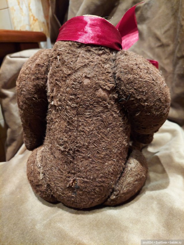 Мишка СССР — Винтажные куклы и игрушки детства (фото 7)