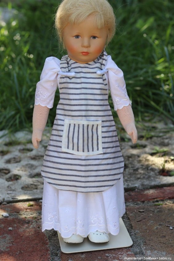 Винтажная кукла KÄTHE KRUSE 1990 года рост 47 см (фото 7)