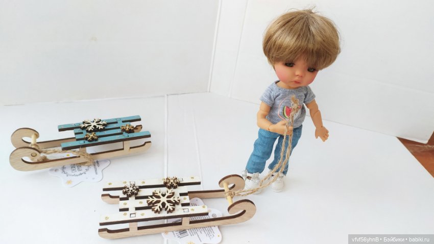Санки для ваших кукол — Аксессуары для кукол