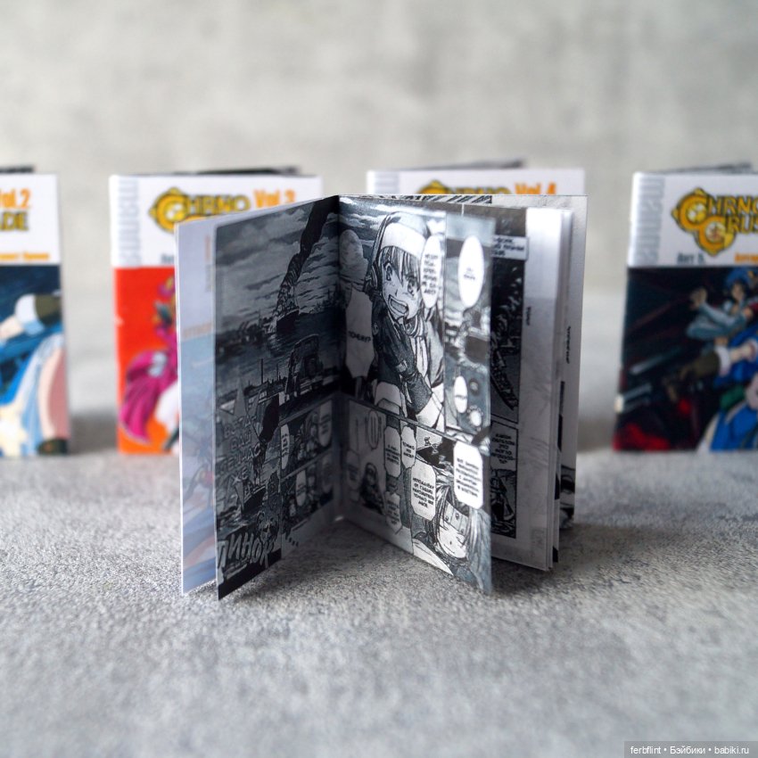 Набор комиксов "Chrno Crusade" в масштабе 1:6 (фото 3)