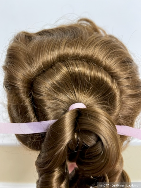 Парик синтетический — Другое для антикварных кукол (фото 5)