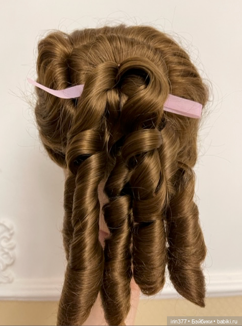 Парик синтетический — Другое для антикварных кукол (фото 4)