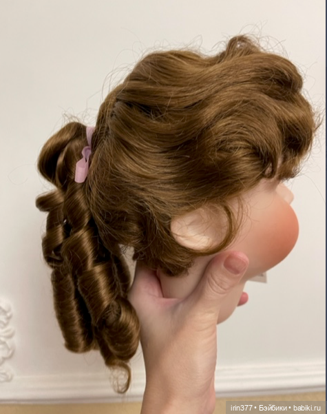 Парик синтетический — Другое для антикварных кукол (фото 2)