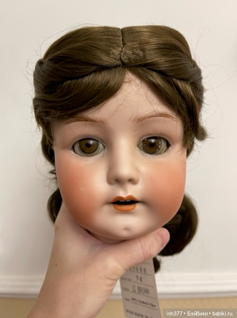 Парик синтетический — Другое для антикварных кукол