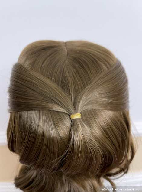 Парик синтетический — Другое для антикварных кукол (фото 5)