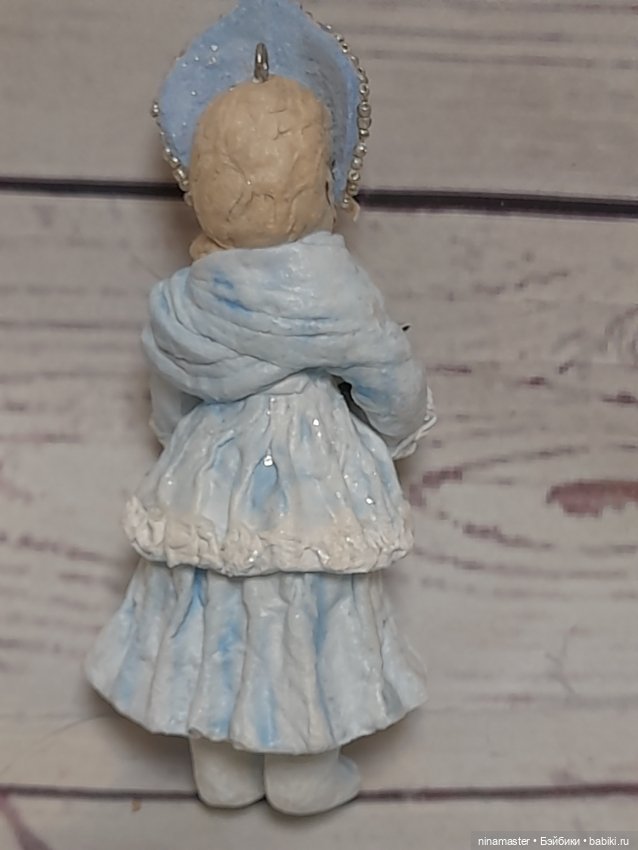 Ватная елочная игрушка — Авторские игрушки (фото 4)