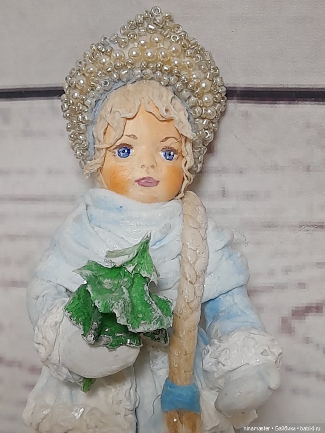 Ватная елочная игрушка — Авторские игрушки (фото 2)