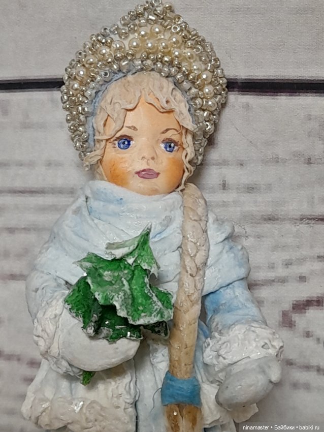 Ватная елочная игрушка — Авторские игрушки (фото 3)