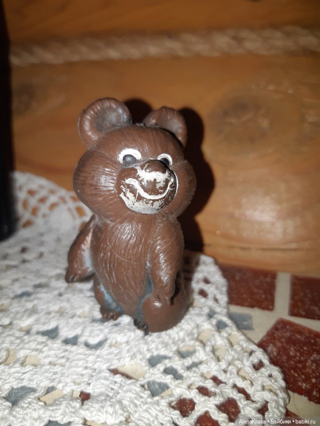 Олимпийский Мишка СССР брелок (фото 3)