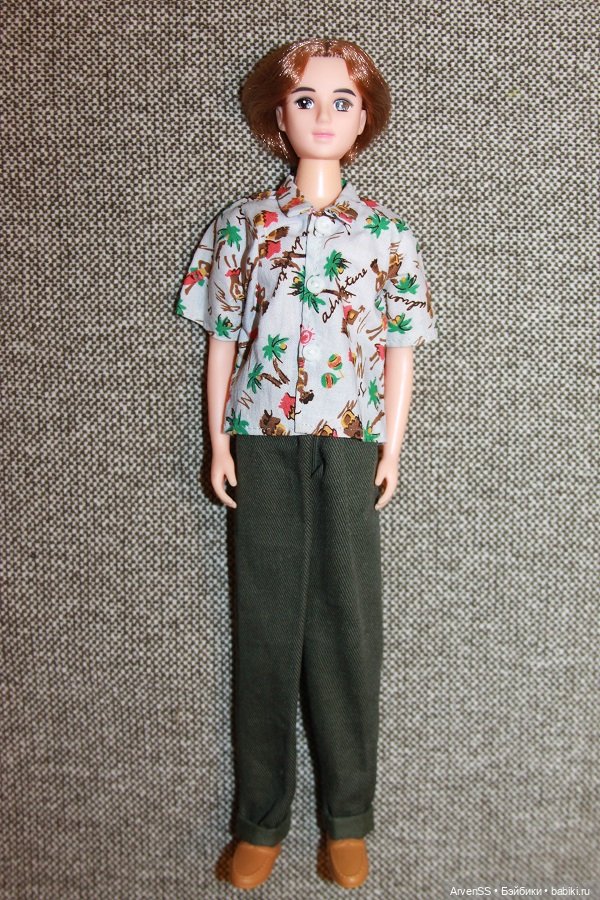 Винтажный парень Дженни Джефф компании Такара