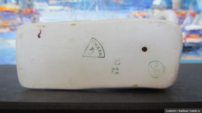 Спорт, Гжель СССР — Статуэтки (фото 5)