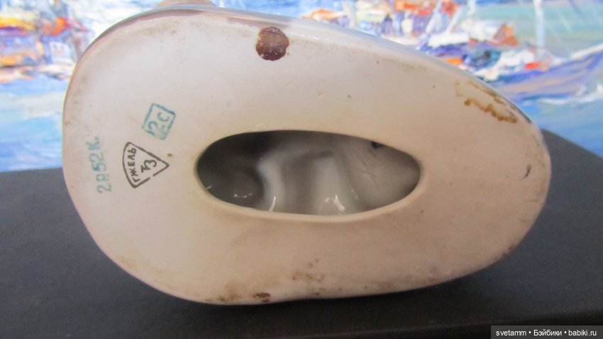 Золотая рыбка, СССР Гжель (фото 6)