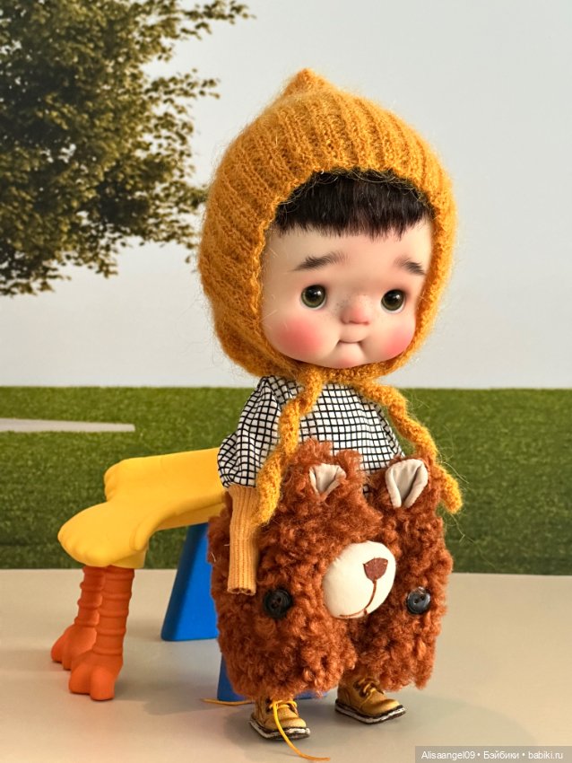 Комплект медведь на Блайз и Кью беби