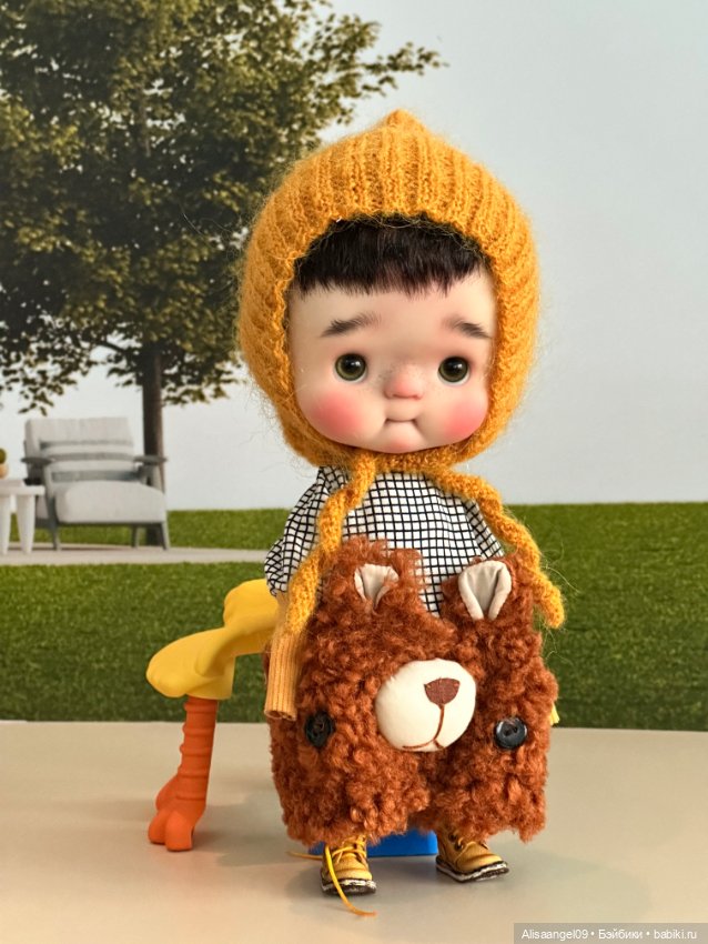 Комплект медведь на Блайз и Кью беби