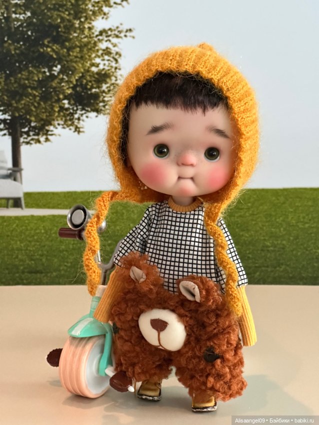 Комплект медведь на Блайз и Кью беби