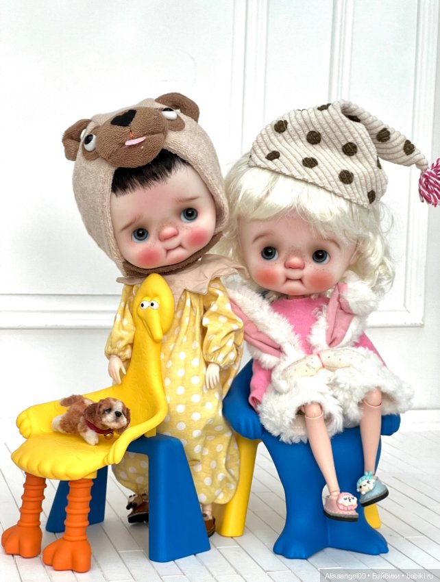 Комплект зайчик — Одежда для BJD