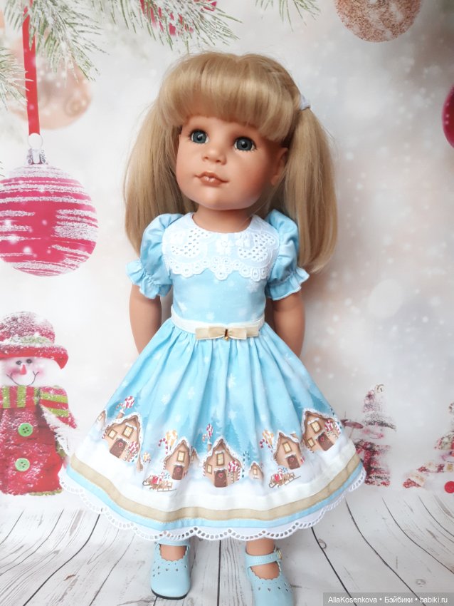 Платье для кукол Готц 50 см (фото 4)