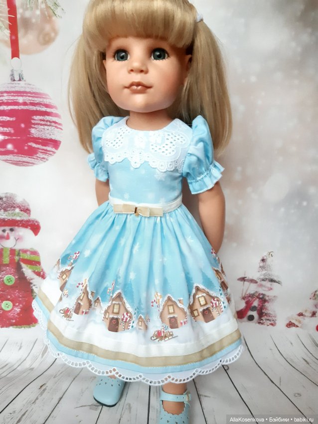 Платье для кукол Готц 50 см (фото 2)