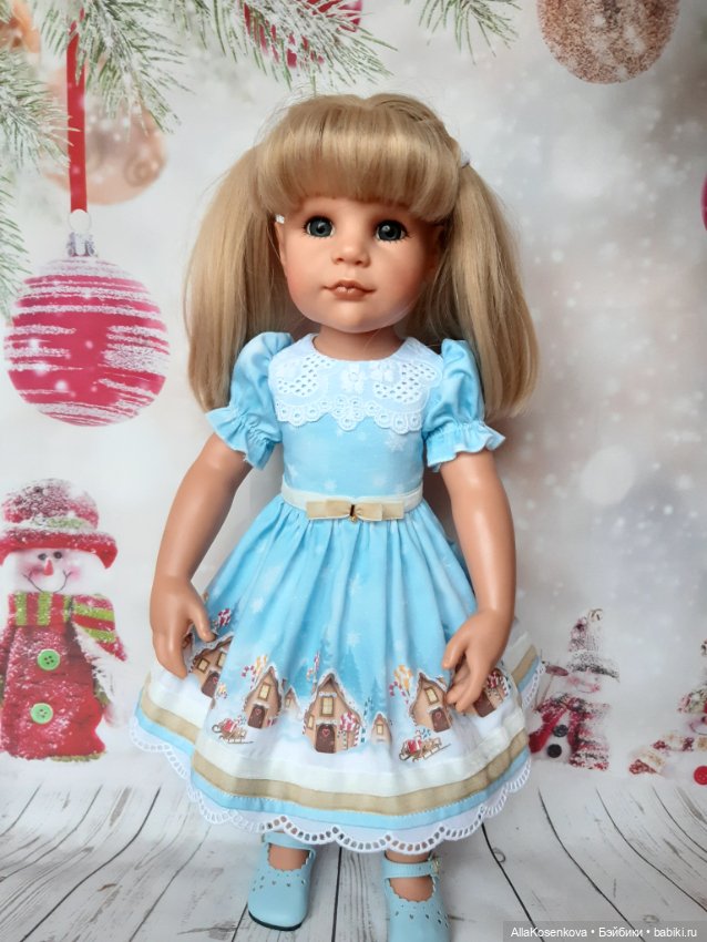 Платье для кукол Готц 50 см (фото 5)