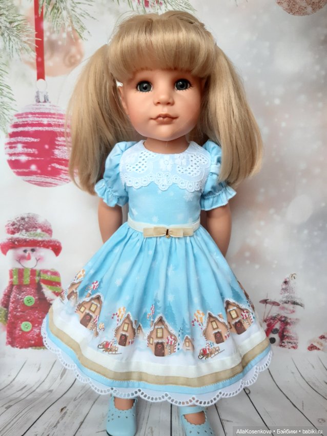 Платье для кукол Готц 50 см
