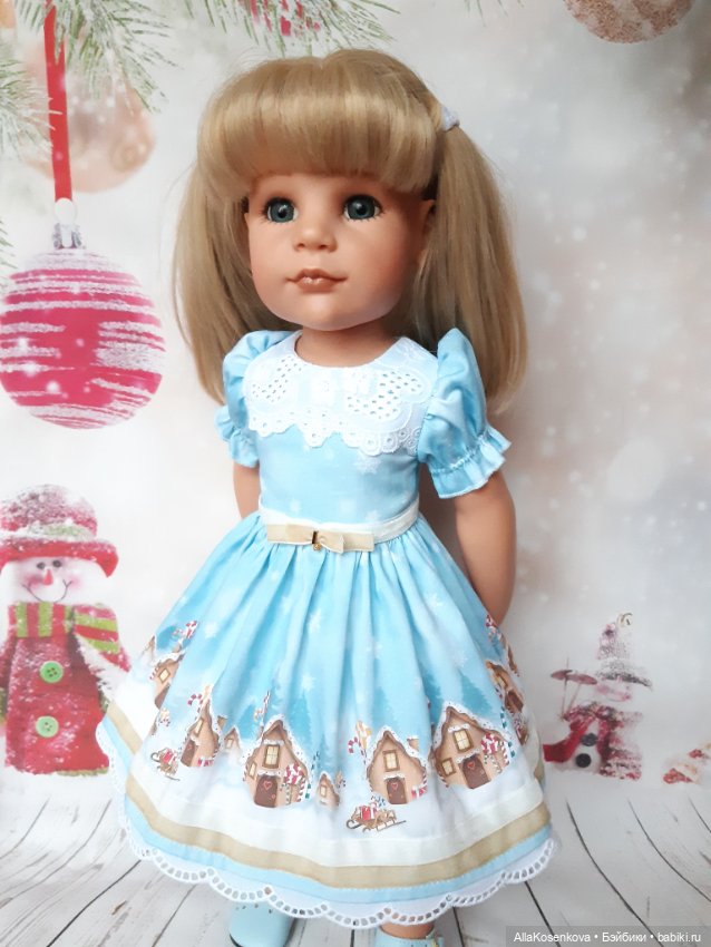 Платье для кукол Готц 50 см (фото 3)