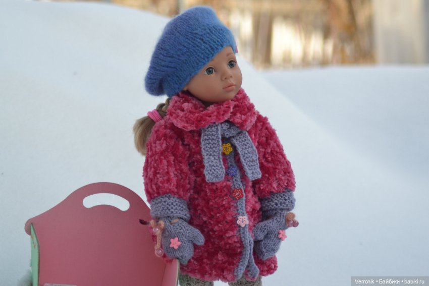 Комплект одежды "Зимние забавы" для куклы Gotz (фото 4)