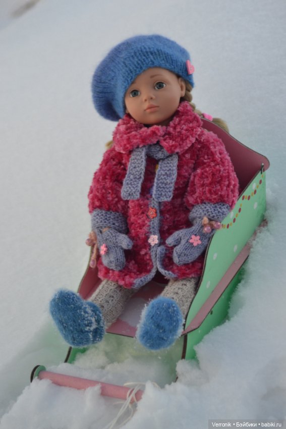 Комплект одежды "Зимние забавы" для куклы Gotz (фото 5)