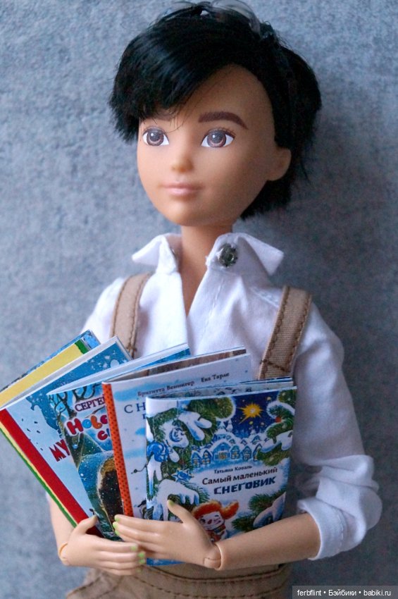 Набор Новогодних книг в масштабе 1:6 (фото 4)