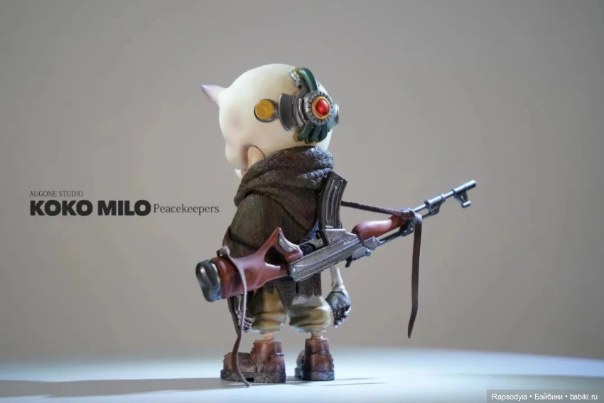 Фигурка AUGONE STUDIO KOKO MILO Peacekeepers 18см Релиз 2кв 2021