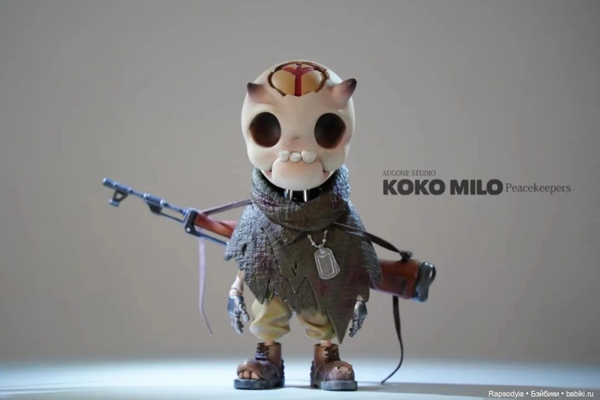 Фигурка AUGONE STUDIO KOKO MILO Peacekeepers 18см Релиз 2кв 2021