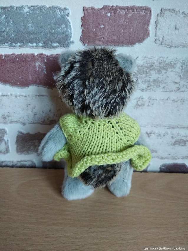 Мини тедди ёжик Долли (12 см) (фото 2)