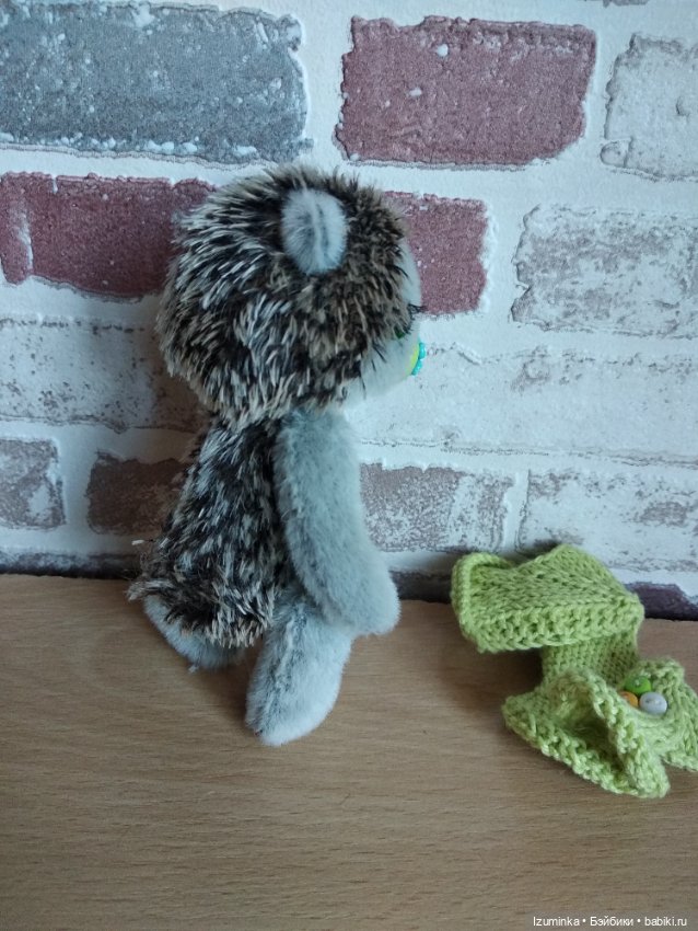 Мини тедди ёжик Долли (12 см) (фото 7)