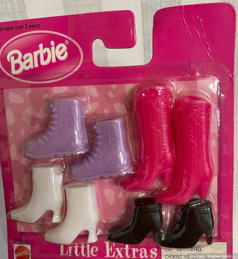 Набор обуви для Барби / Barbie little extras / Комплект для куколок формата Стейси (фото 8)