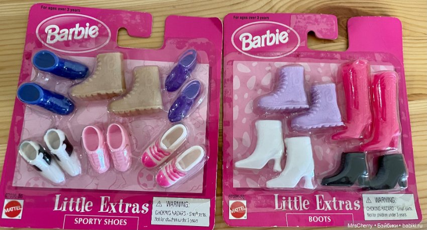 Набор обуви для Барби / Barbie little extras / Комплект для куколок формата Стейси (фото 3)