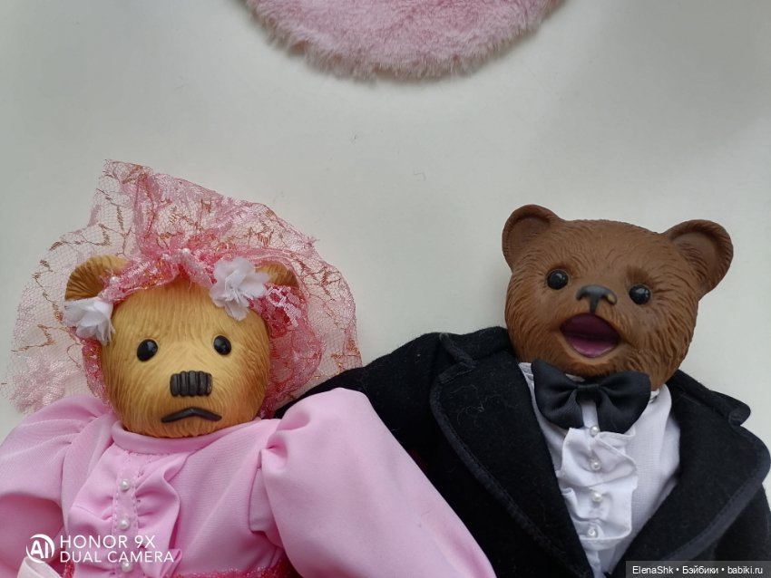 Свадебные медведи — Игровые куклы