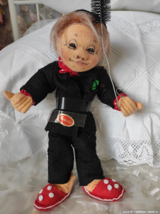Трубочист войлок — Антикварные куклы (фото 5)