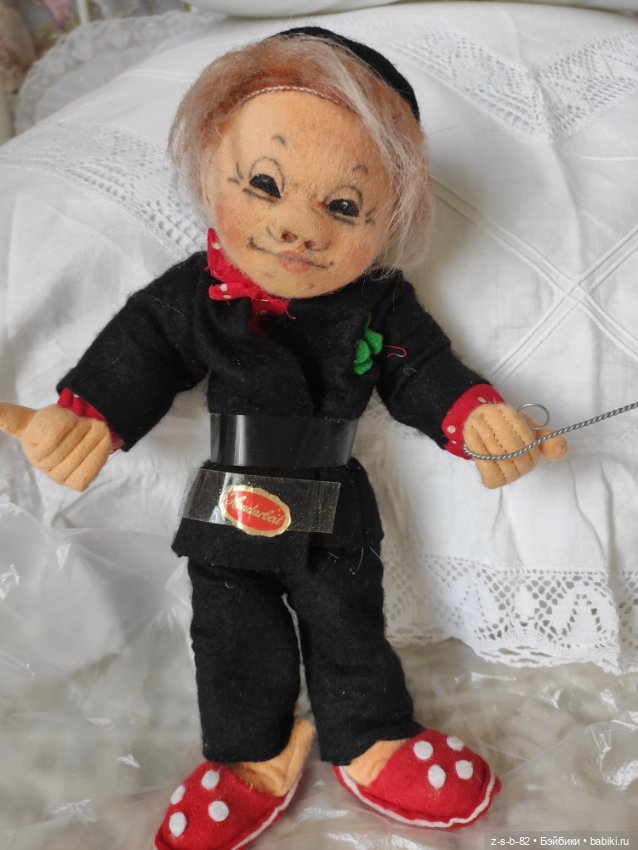 Трубочист войлок — Антикварные куклы (фото 6)