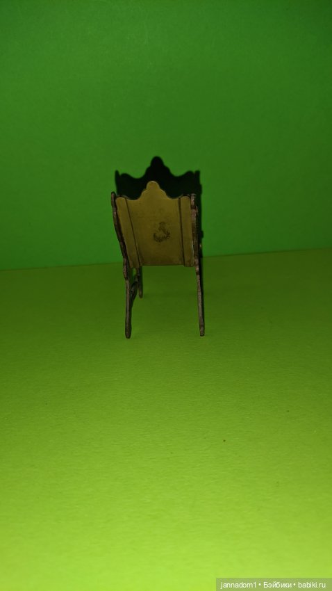 Металлический стульчик для пупсика (фото 3)