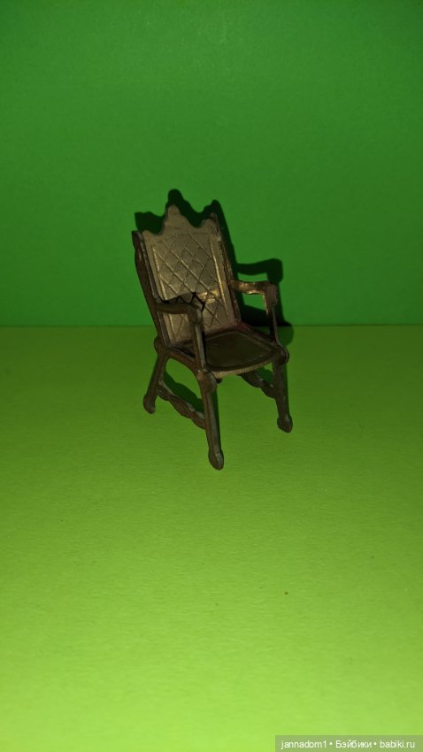 Металлический стульчик для пупсика (фото 5)