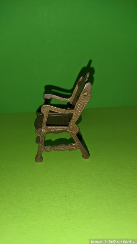 Металлический стульчик для пупсика (фото 2)