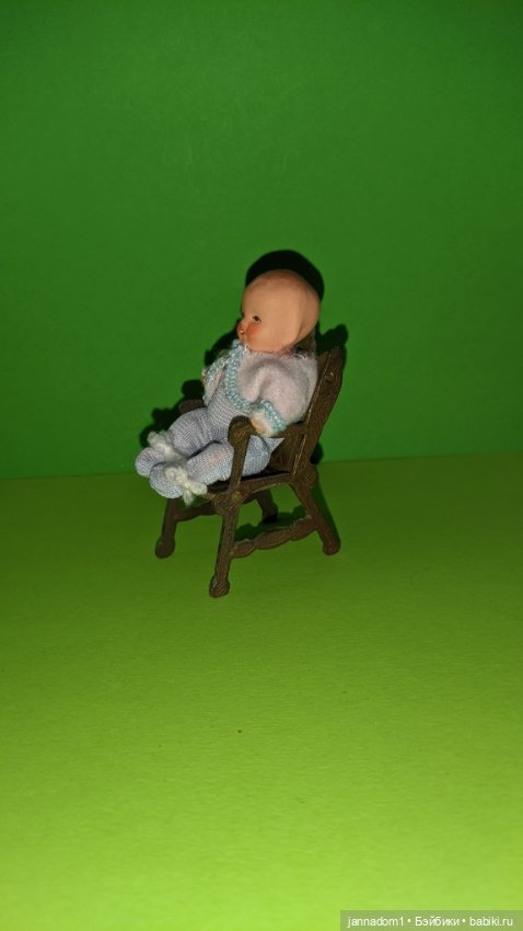 Металлический стульчик для пупсика (фото 8)