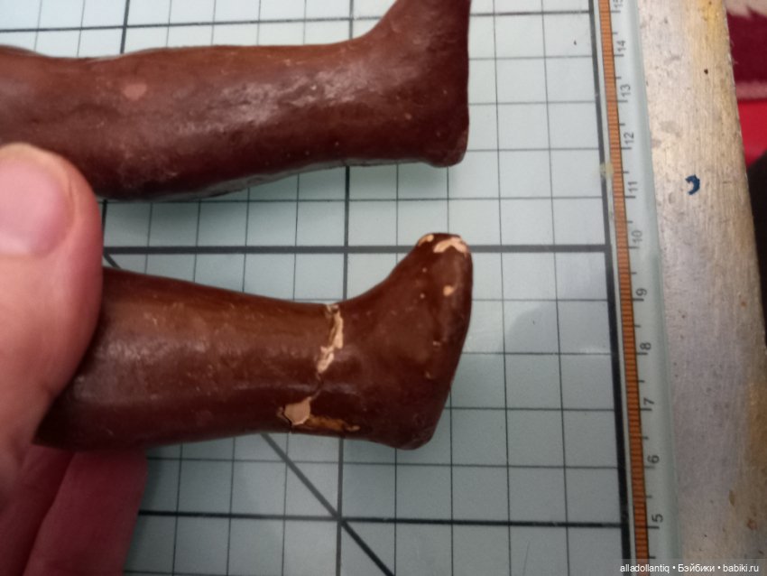 Тело для антикварной куклы Тело мулат (фото 8)