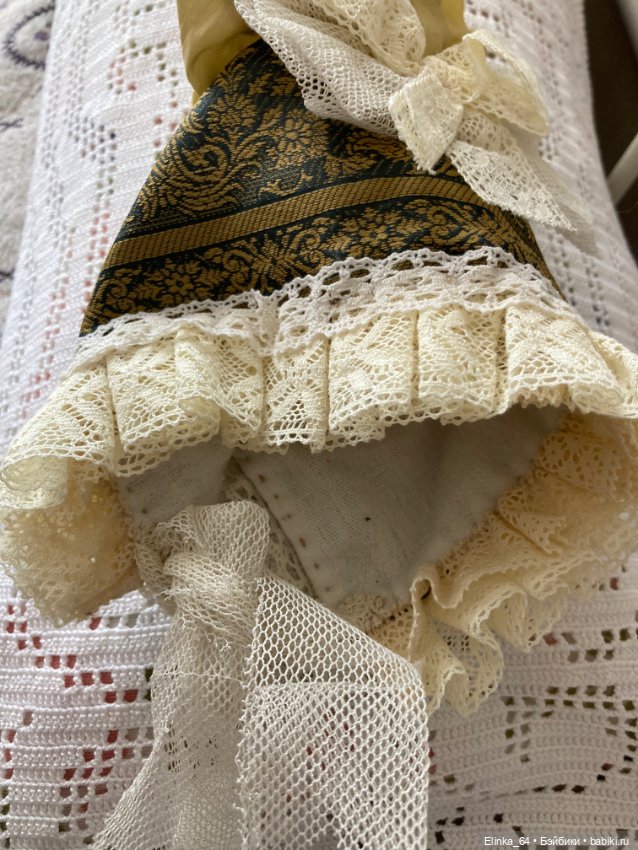 Головной убор для антикварной красавицы (фото 5)