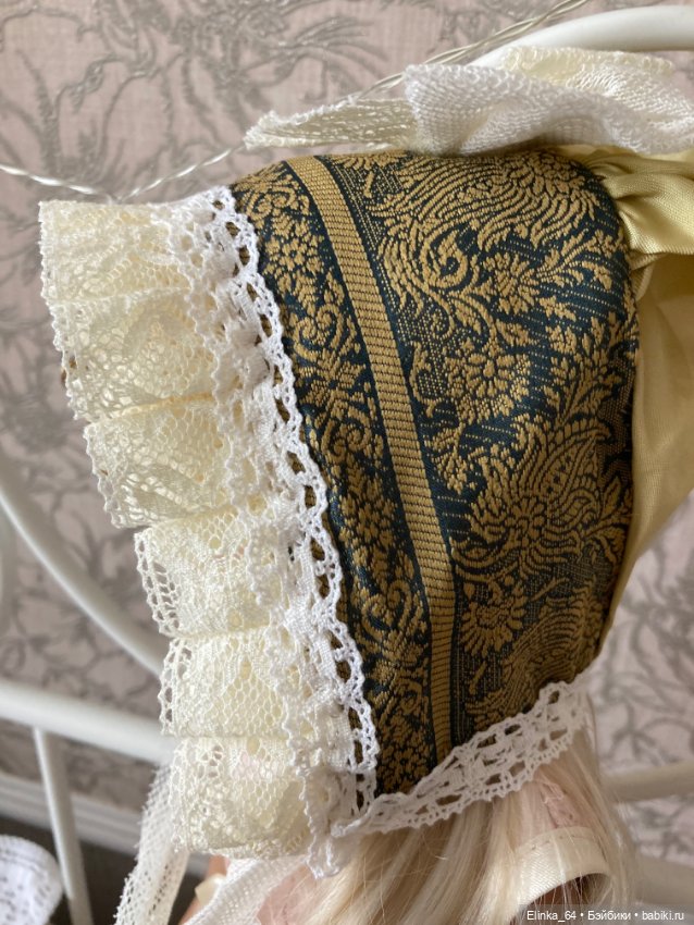 Головной убор для антикварной красавицы (фото 4)