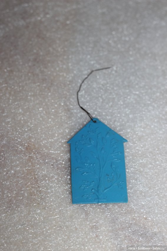 Елочная игрушка СССР * Скворечник * Пластик (фото 3)