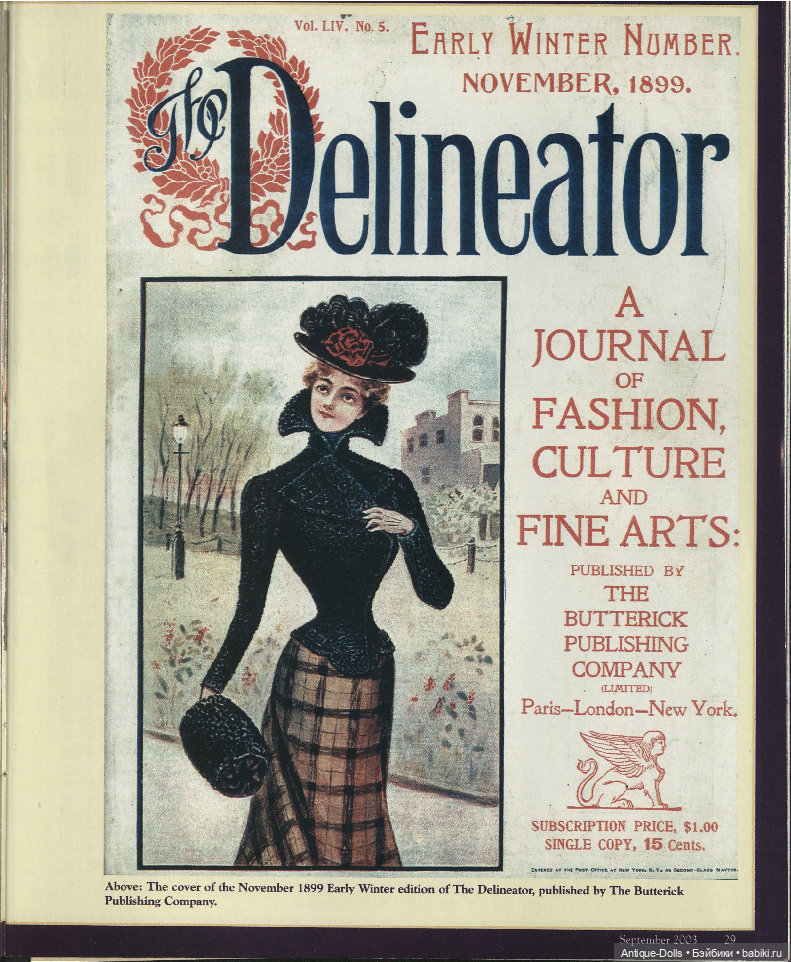 Журнал с выкройками одежды для кукол Doll Costuming, 2003, vol.9 (фото 9)