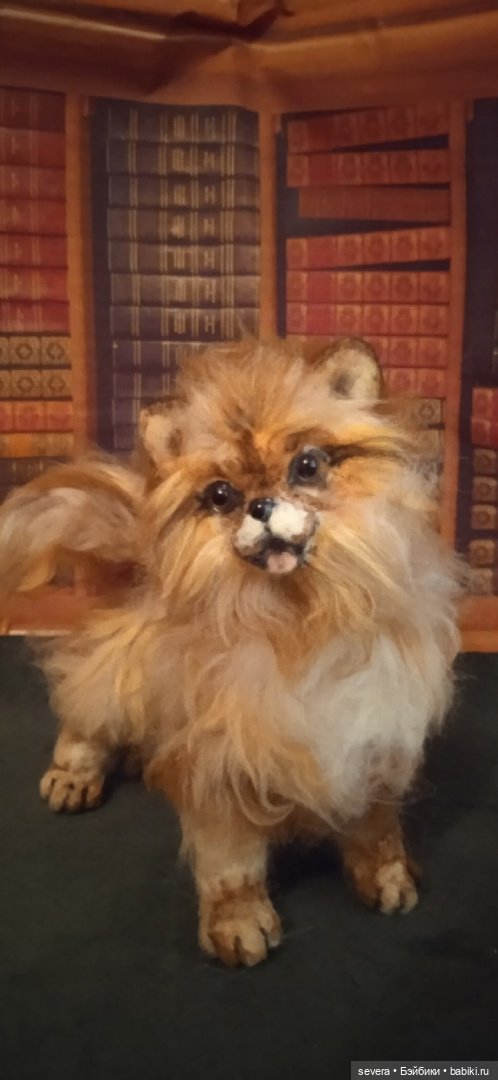 Игрушки -собаки из шерсти